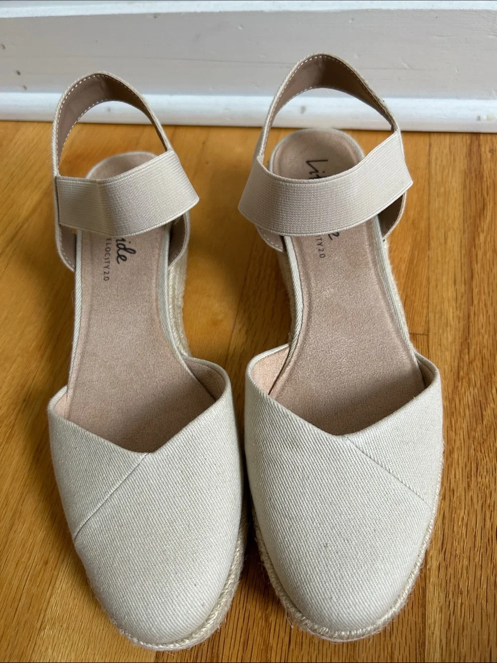 Life Stride Espadrille Wedge Sandals